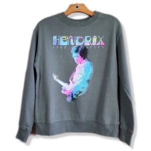 Authentic Hendrix Jimmy Hendrix Multicolor Crewneck Jumper Sweater S